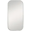 Uttermost Taft 41" X 21" Polished Nickel Rectangular Wall Mirror