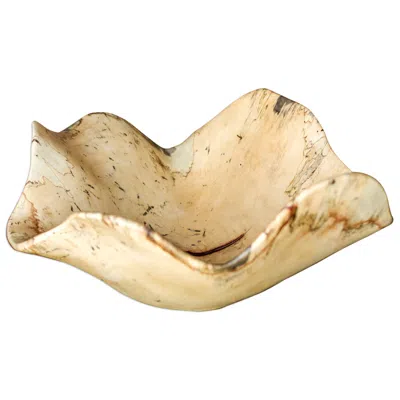 Uttermost Tamarine 15 3/4" Wide Modern Wood Bowl By