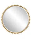 Uttermost Taza Round Mirror In Gold