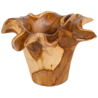 Uttermost Teak Flow Natural Indoor-outdoor Bowl