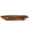 Uttermost Teak Leaf Bowl In Brown
