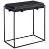 Uttermost Telone 22" Wide Dark Oxidized Black Side Table