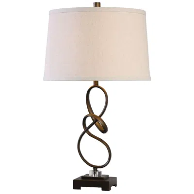 Uttermost Tenley 27 1/4" Oil-rubbed Bronze Hand-twisted Table Lamp