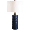 Uttermost Thalia 31" High Modern Royal Blue Ceramic Table Lamp