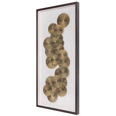 Uttermost The Times Shadow Box Wall Décor In Dark Walnut