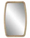 Uttermost Tiki Rattan Mirror In Brown