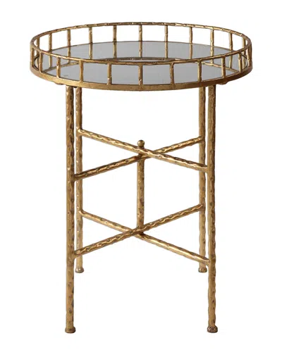 Uttermost Tilly Bright Gold Accent Table