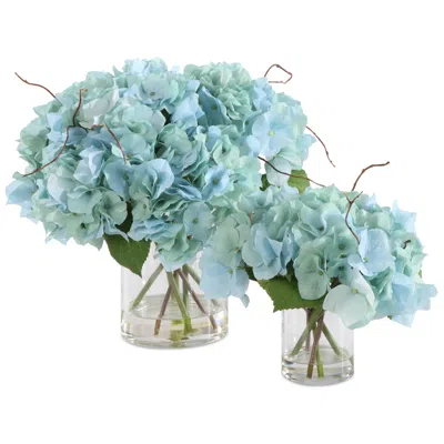 Uttermost Tranquil Blue Blooms 2-piece