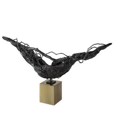 Uttermost Tranquility Sculpture In Brass