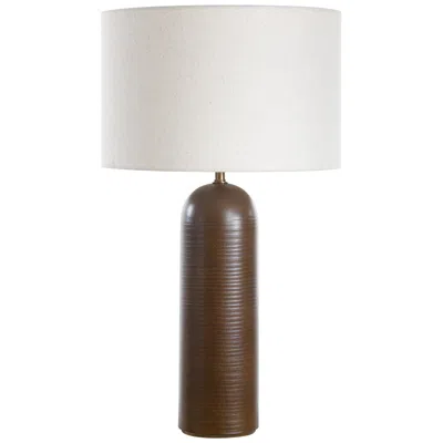 Uttermost Trexler 29 1/2" High Cocoa Brown Ceramic Table Lamp