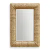 Uttermost Twisted Seagrass 24" X 36" Rectangle Wall Mirror