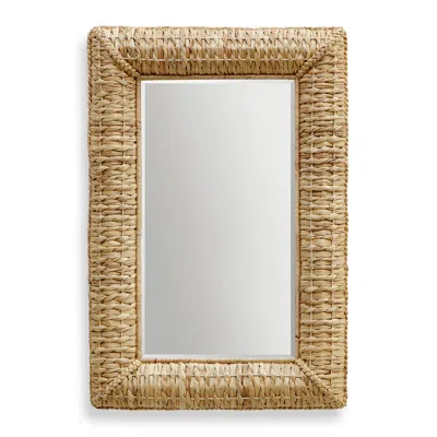 Uttermost Twisted Seagrass 24" X 36" Rectangle Wall Mirror