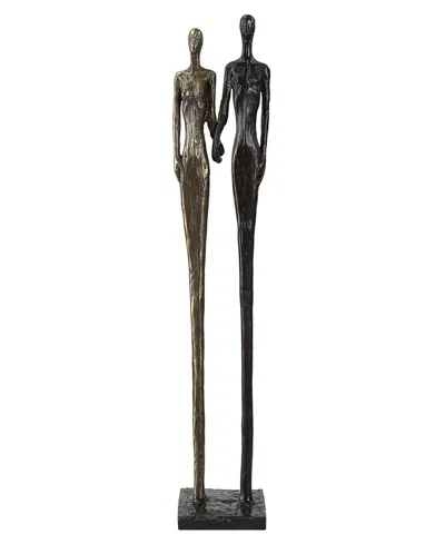Uttermost Two's Company Sculpture In Black