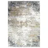 Uttermost Ulen 71508 7'6"x11' Gray And Orange Rectangular Area Rug