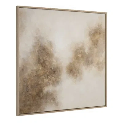 Uttermost Up In Smoke Framed Modern Art In Black;brown;white
