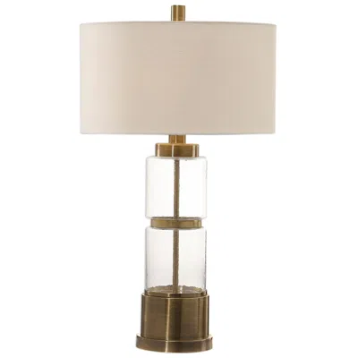 Uttermost Vaiga Antique Brass Plated Table Lamp