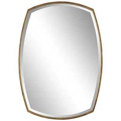 Uttermost Varenna Antiqued Gold 27" X 38" Vanity Wall Mirror