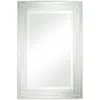 Uttermost Vedi Stepped Glass 24 3/4" X 36 3/4" Rectangular Wall Mirror