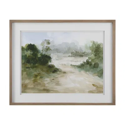 Uttermost Verdant 40 1/2" Wide Framed Print Wall Art