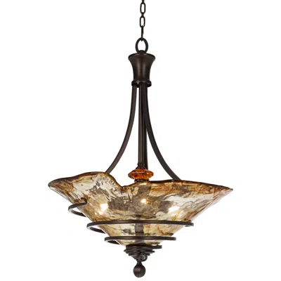 Uttermost Vitalia 22 1/4" Wide 3-light Handcrafted Pendant Chandelier