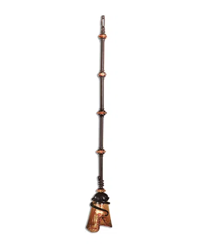 Uttermost Vitalia Oil Rubbed Bronze Mini Pendant In Brown