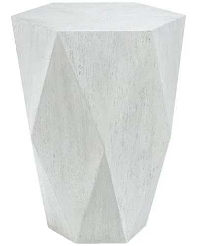 Uttermost Volker Side Table In Silver