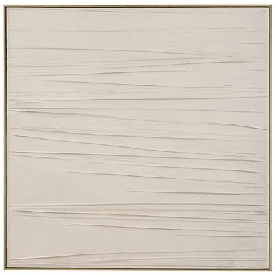 Uttermost Walking The Line 49" Hand Painted Canvas