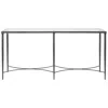 Uttermost Washington 63 1/2" Wide Rustic Black Console Table