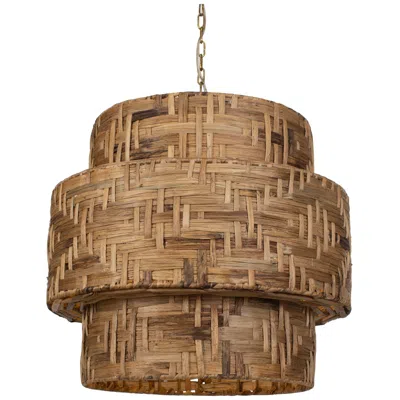 Uttermost Water Hyacinth 24 1/4" Wide 4 Lt Water Hyacinth Pendant