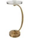Uttermost Waveney Drink Table In Gold