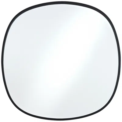 Uttermost Webster 34" Black Frame Wall Mirror