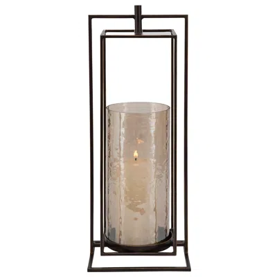 Uttermost Wenman 18.5" High Bronze Candleholder