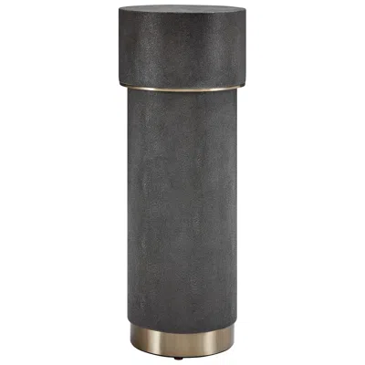 Uttermost Wessex 8/2" Wide Gray Drink Table In Blue