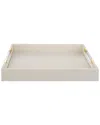 Uttermost Wessex Shagreen Tray In White
