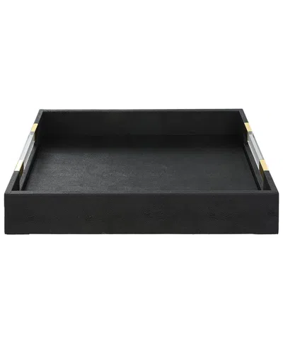 Uttermost Wessex Tray In Black
