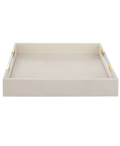 Uttermost Wessex Tray In White