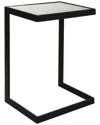 Uttermost Windell Cantilever Accent Table In Black