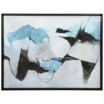 Uttermost Winter Crop 49 1/2" Wide Abstract Framed Print Wall Art