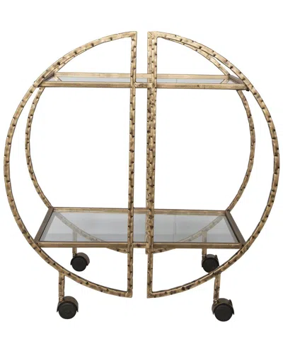 Uttermost Zelina Bar Cart In Brown
