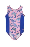 Uv Skinz Kids'  2pc Swimsuit Shrug Set In Blue