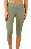 Uv Skinz Active Sport Swim Capris In Green