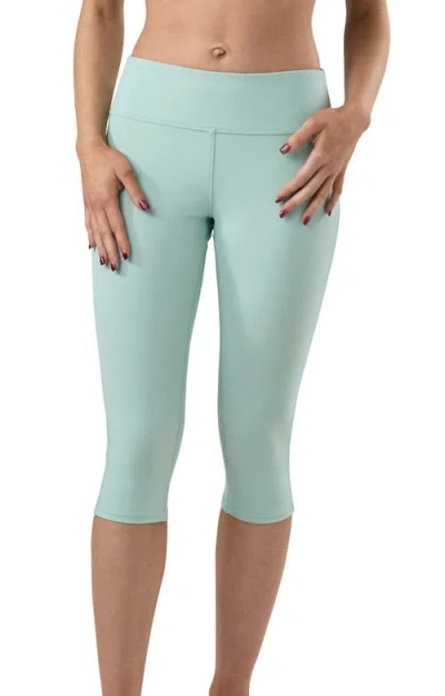 Uv Skinz Active Sport Swim Capris In Green