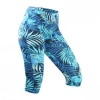 Uv Skinz Active Sport Swim Capris In Midnight Rainforest