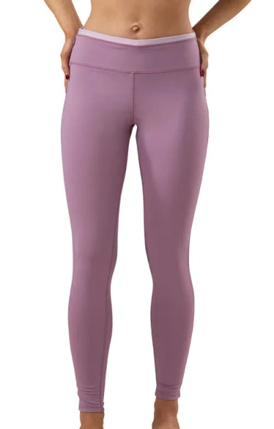 Uv Skinz Active Sport Swim Leggingz In Purple