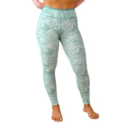 Uv Skinz Active Sport Swim Leggingz In River Marble
