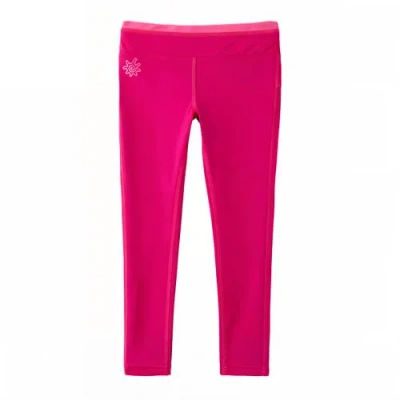 Uv Skinz Babies'  Active Sport Swim Tights In Hot Pink