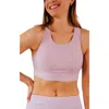 Uv Skinz Active Swim Bra In Pink