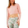 Uv Skinz Active Swim Shrug In Dusty Pink