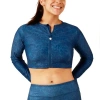 Uv Skinz Active Swim Shrug In Midnight Garden