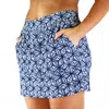 Uv Skinz Active Swim Skirt In Shibori Tie-dye